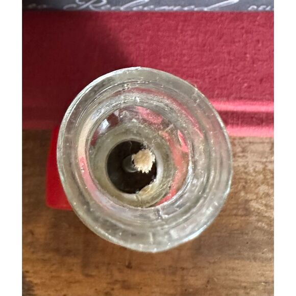 Vintage Heart Shaped Miniature Oil Lantern Lamp Trinket "You're All Heart" 4.75" - Picture 8 of 10